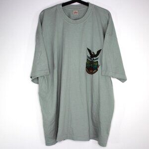 Calabasas Mens XL Oversized Kanye Yeezy Lost Hills Crest Eagle T-Shirt NEW G1405